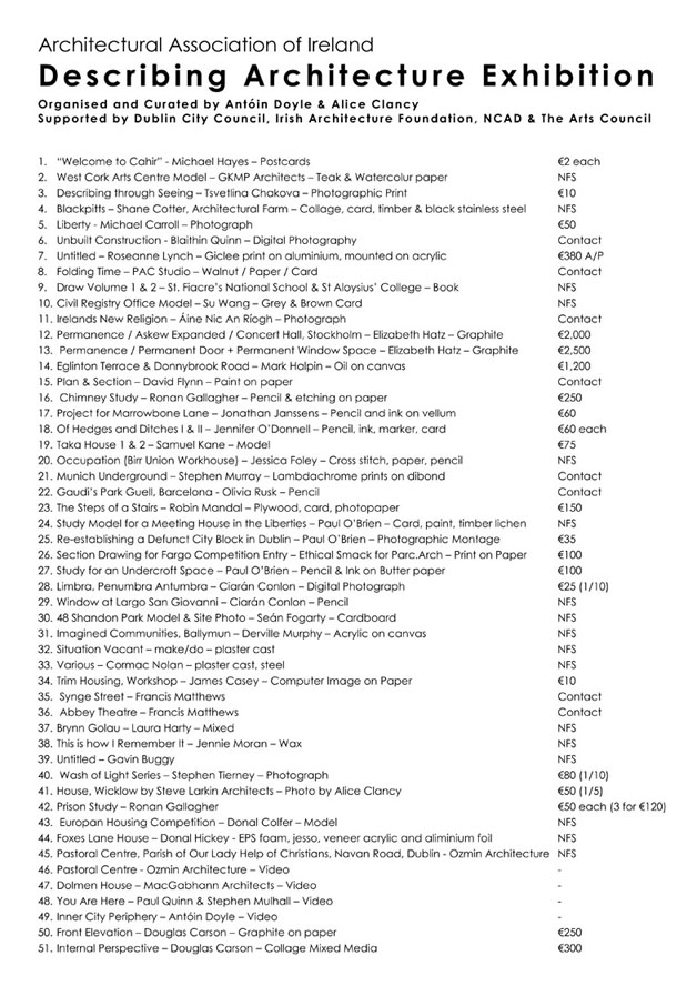 aai list 2